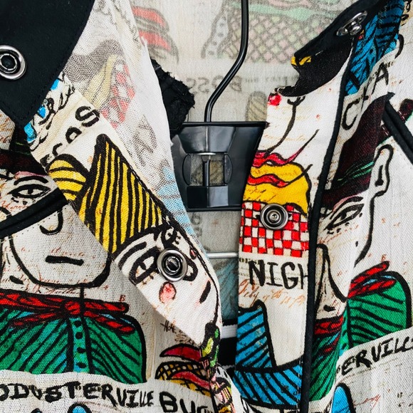 Double D Ranch RARE Cowpoke U Collaboration 2 PC Western Cowboy Skirt Set Sz XL - Picture 7 of 16